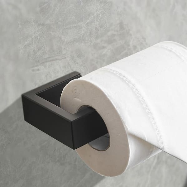 On And Off Toilet Paper Holder No Drilling Toilet Paper Holder Self-Adhesive Toilet Roll Holder Stainless Steel Toilet Paper Roll Holder Standing For