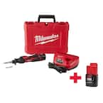 M12 12-Volt Lithium-Ion Cordless Soldering Iron Kit W/ (1) 1.5Ah Batteries, Charger, Hard Case & Free 3.0Ah Battery