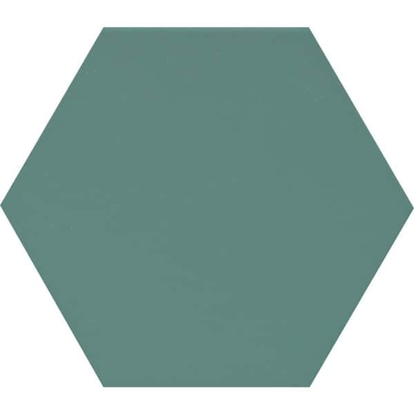 EMSER TILE Heksa Forest 7.87 in. x 9.25 in. Matte Porcelain Floor and Wall Tile (9.93 sq. ft./Case)