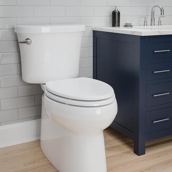 BEMIS Weston Elongated Soft Close Enameled Wood Never Loosens