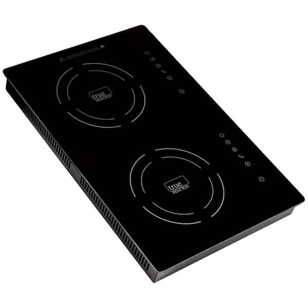True Induction 15 in 2 Elements Black Induction Cooktop