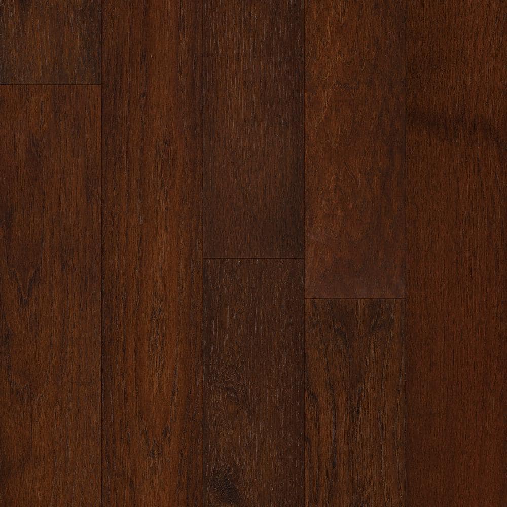Take Home Sample - Garmon Ridge Hickory Wire Brushed Engineered Hardwood Flooring -  Home Decorators Collection, HDCH04