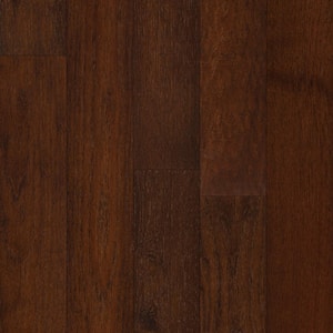 Take Home Sample - Garmon Ridge Hickory 3/8 in. Wire Brushed Engineered Hardwood Flooring