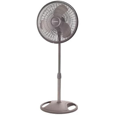 Adjustable-Height 16 in. Oscillating Pedestal Fan