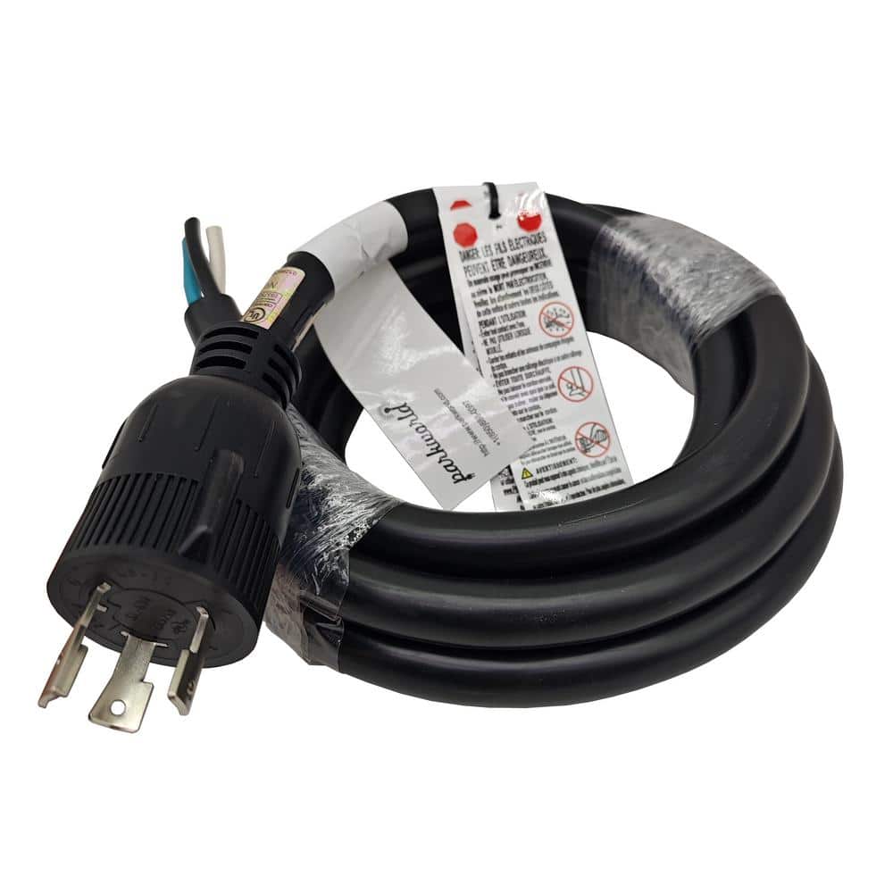 10 ft. 10/3 30 Amp, Black 250-Volt Twist Lock NEMA L6-30 Replacement Cord (L6-30P to 3-Wire), UL Listed price history on PriceWatchPro