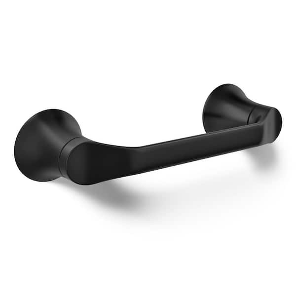 Simplice Wall Mounted Toilet Paper Holder in Matte Black