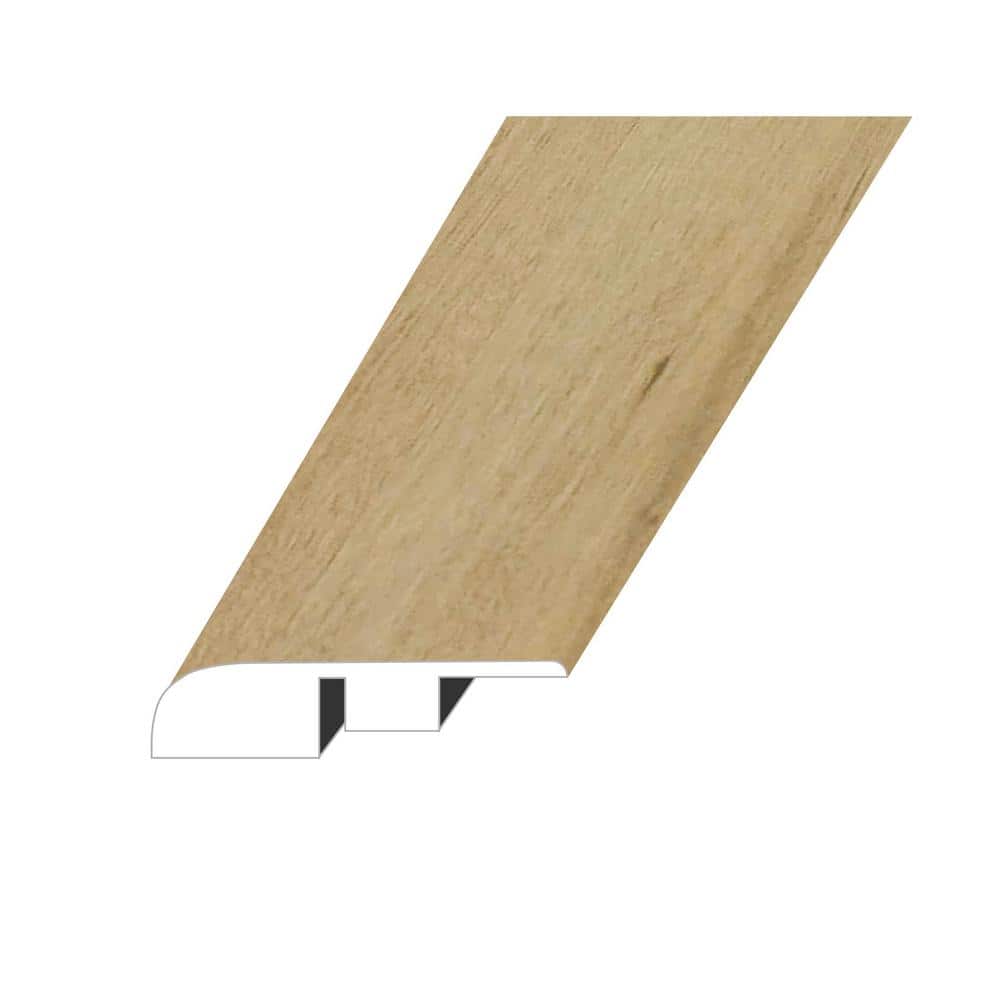 OMNIA Bonafide Canvas 0.6 in. Thick x 1.4 in. W x 94.5 in. L SPC Vinyl End 