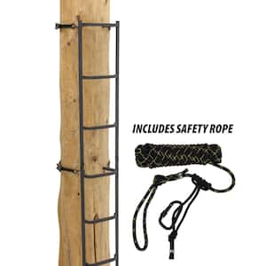 Big Foot Tree Ladder With Safety Rope