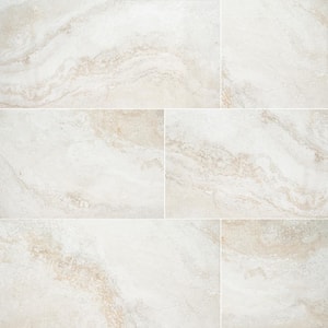 Livingstyle Travertino 18 in. x 36 in. Matte Porcelain Floor and Wall Tile (36 Cases/486 sq. ft./Pallet)