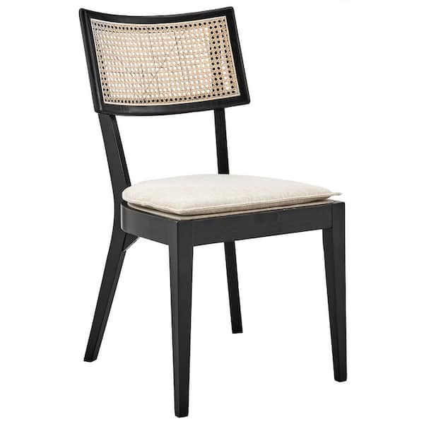 MODWAY Caledonia Chair Beige Wood Dining