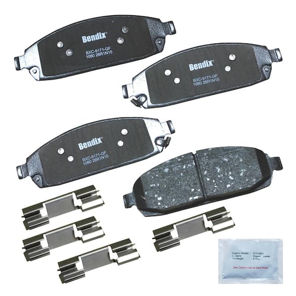 Bendix Premium Copper Free Disc Brake Pad Set 1996-1999 Ford Taurus V6 ...