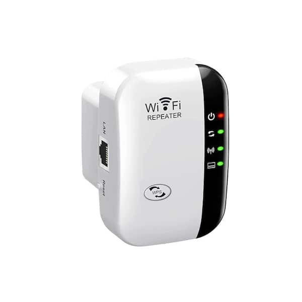 High-Speed WiFi Extender 5000 sq.ft Coverage Wireless Internet Repeater Signal Booster for Home Alexa Compatible