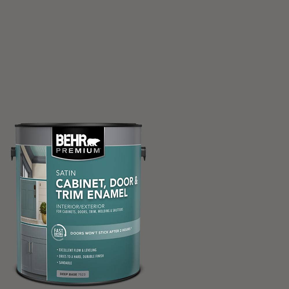 1 gal. #780F-6 Dark Granite Satin Enamel Interior/Exterior Cabinet, Door & Trim Paint price history on PriceWatchPro