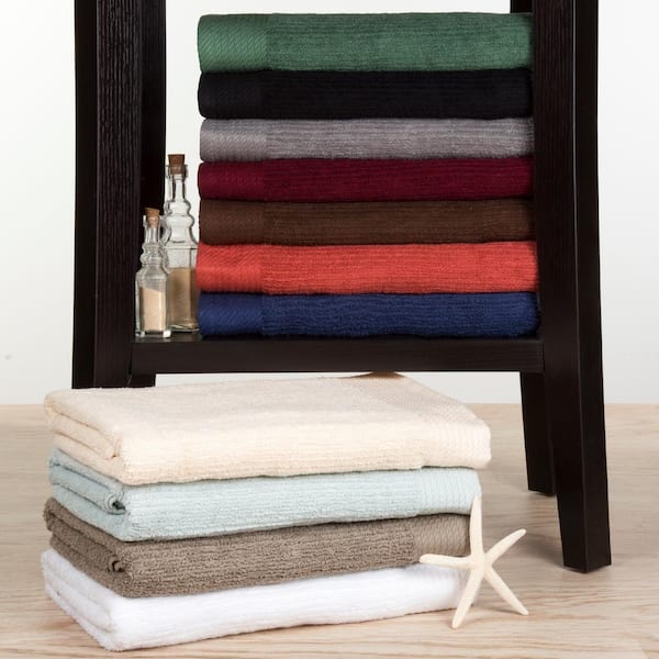 100% Cotton 6-Piece Bath Towels - Extra Soft Fade-Resistant Towels - 54 x  27 - (Gold) 