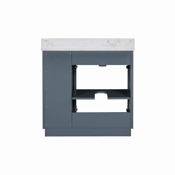 sato マーブル36 Glacier Bay Marcote 36 in. Single Sink Freestanding Slate