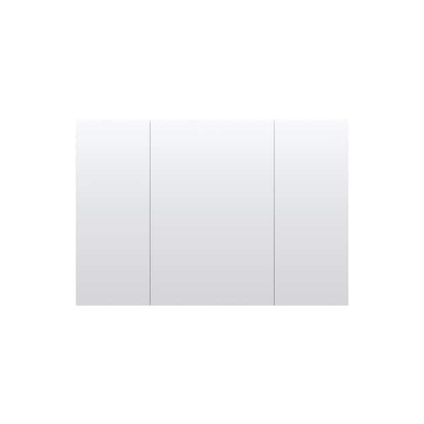 44 in. W x 30 in. H Rectangular Recess/Surface Mount Medicine Cabinet with Mirror, Soft Close Door