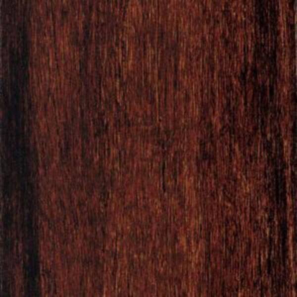 Home Legend Take Home Sample - Strand Woven Cherry Sangria Solid Bamboo Flooring - 5 in. x 7 in.