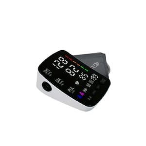 Automatic High Blood Pressure Monitor Detector with Extra Large Blood Pressure Cuff for Home Use