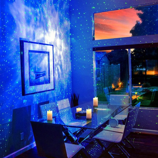 nål Ikke vigtigt Pine BlissLights Sky Lite Laser Projector with LED Nebula Cloud Night Light  Ambiance Indoor SKY-LITE-STN - The Home Depot