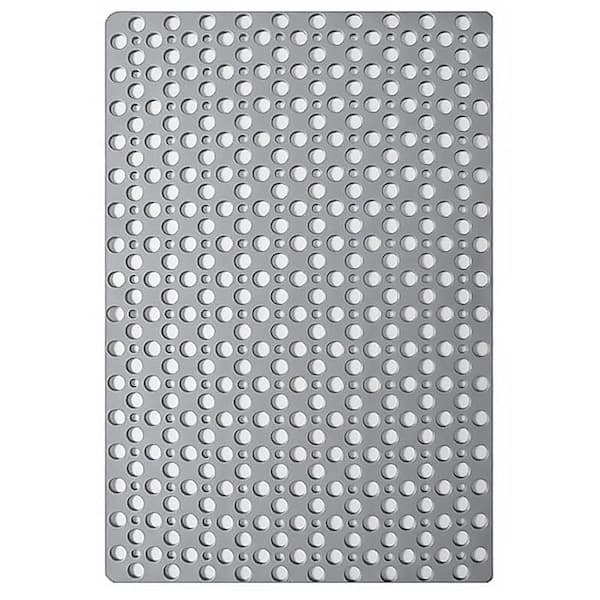 Non Slip Bathtub Shower Mat 30 in. L x 17 in. W Soft Bath Tub Mat Suction Cups Quick Dry Non Slip Bath Mat Gray
