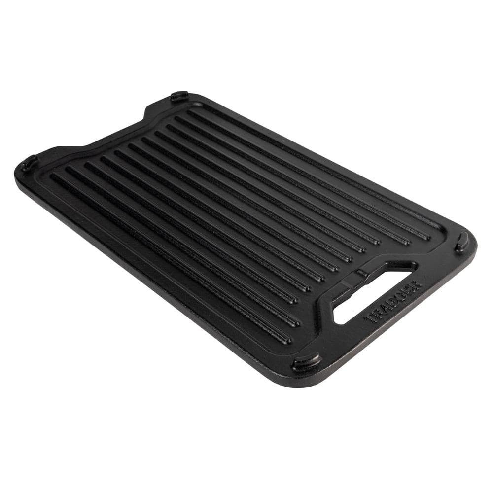 ModiFIRE Black Cast Iron Reversible Griddle Accessory