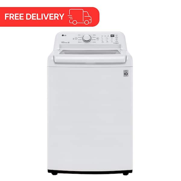 4.3 Cu. Ft. Top Load Washer in White with 4-Way Agitator, NeveRust Drum and TurboDrum Technology