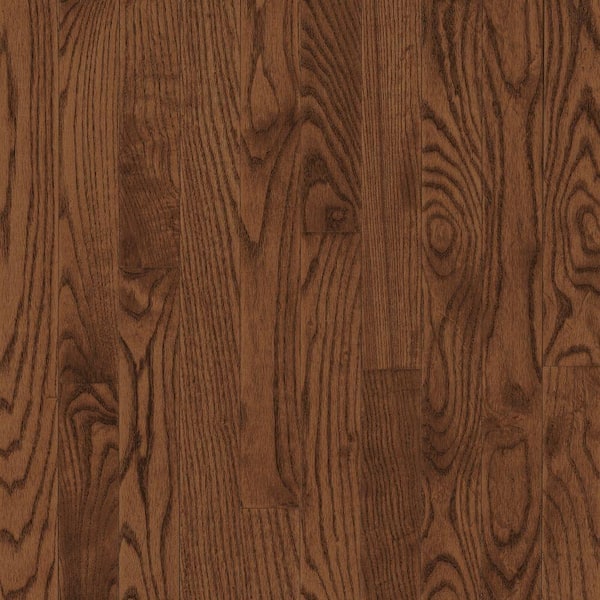 Bruce American Originals Brown Earth Oak 3/8 in.T x 5 in. W x Varying L Click Lock Engineered Hardwood Flooring (22 sq.ft.)