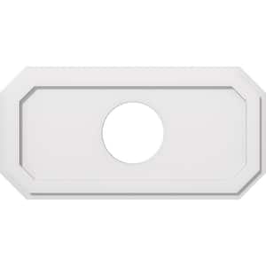30 in. W x 15 in. H x 7 in. ID x 1 in. P Emerald Architectural Grade PVC Contemporary Ceiling Medallion