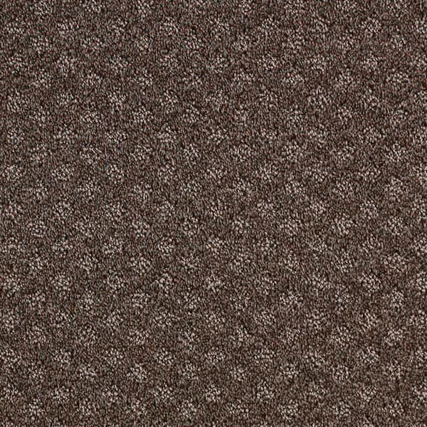 Lifeproof with Petproof Technology 8 in. x 8 in. Pattern Carpet Sample - Transcends Time -Color Cocoa