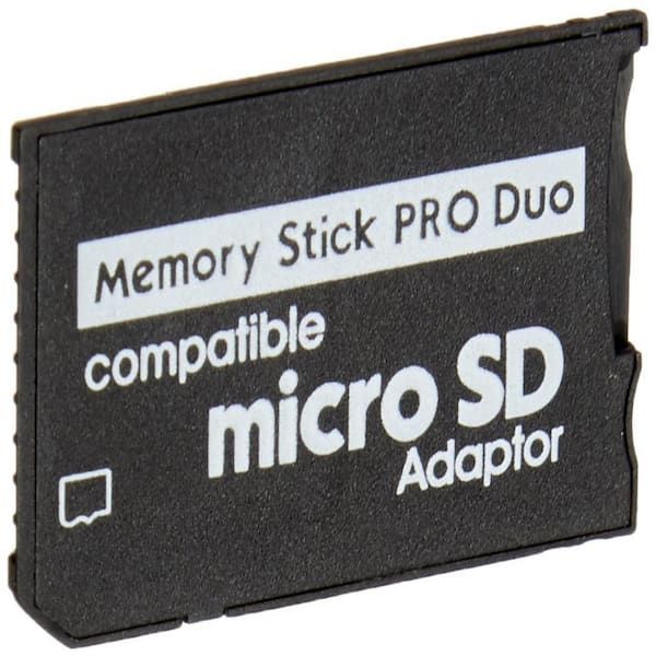 SANOXY Single slot MicroSDHC, Micro SD to Memory Stick Pro Duo Adaptor
