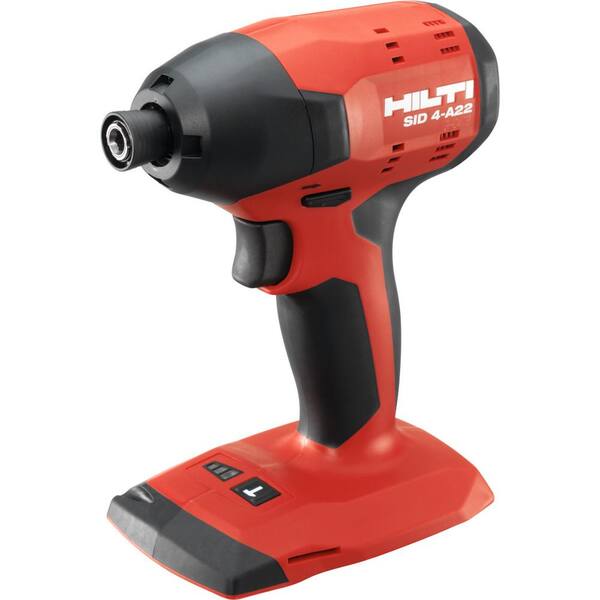 ヒルティ充電式インパクトSID4-A22 Hilti 22V Lithium-Ion 1/4 in. Hex Brushless Cordless SID 4