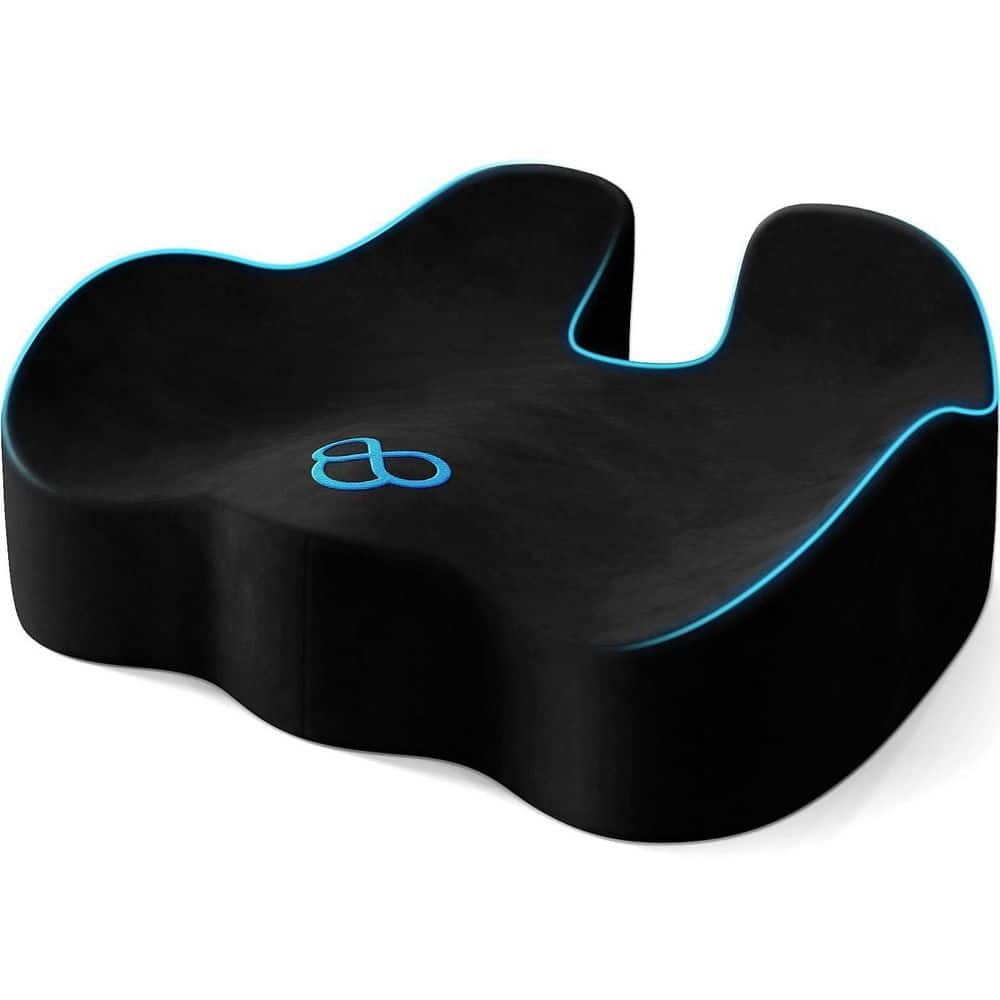 Comfort Universal Wheelchair Cushion with Memory Foam, Portable Handle, and Non-Slip Bottom price history on PriceWatchPro