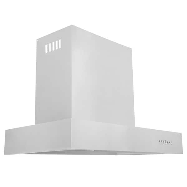 politiker trimme tone ZLINE Kitchen and Bath ZLINE 36" Ducted Professional Wall Mount Range Hood  in Stainless Steel (KECOM-36) KECOM-36 - The Home Depot