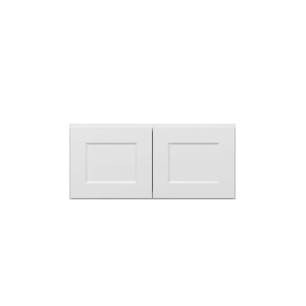 Norfolk Shaker 33 in. W x 15 in. H x 12 in. D in Painted White Plywood Asse