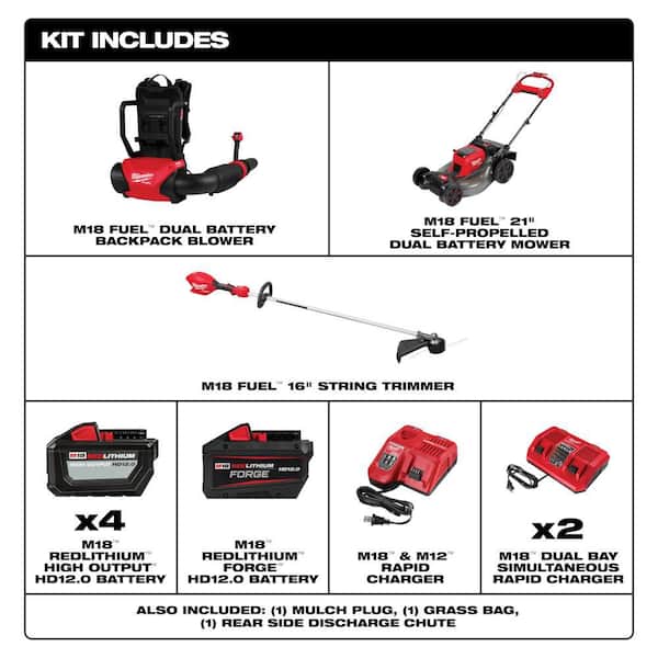 Milwaukee M18 FUEL 155 MPH 650 CFM 18V Brushless Cordless Dual
