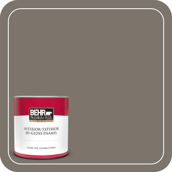 BEHR PREMIUM PLUS 1 qt. #MQ2-58 Unpredictable Hue Hi-Gloss Enamel Interior/Exterior Paint & Primer