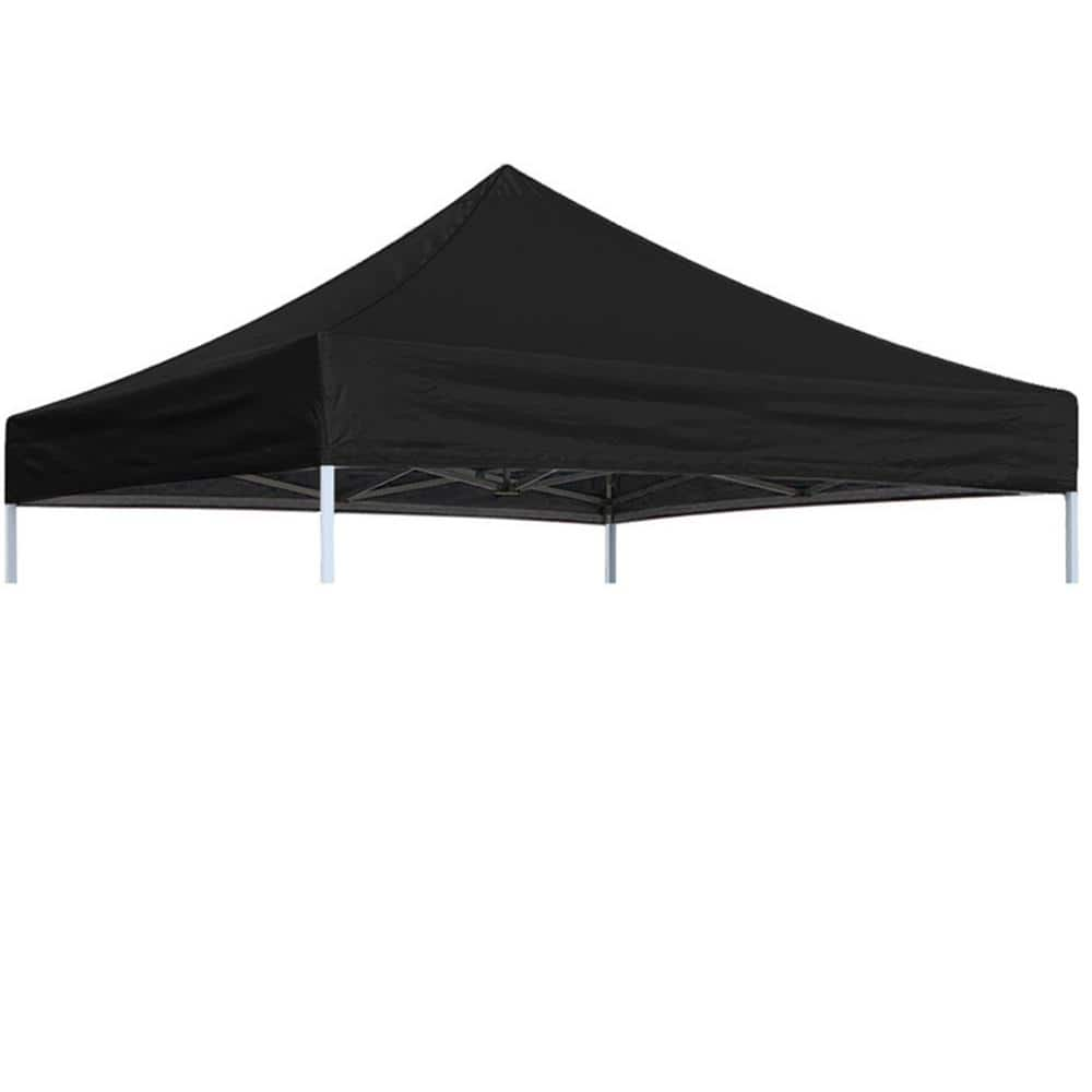 CoastShade 10 ft. x 10 ft. Black Pop Up Canopy Replacement Canopy Tent ...