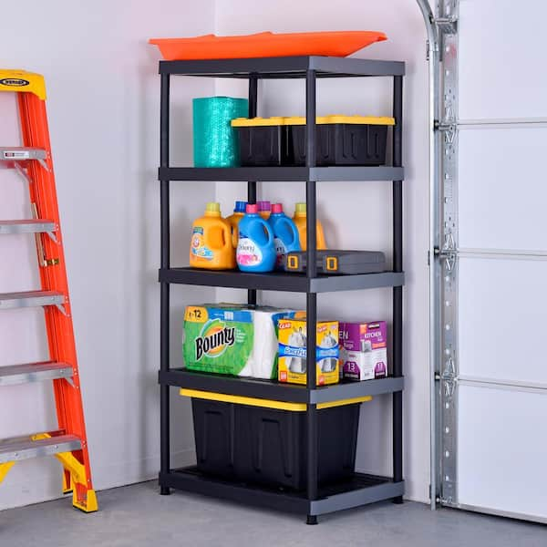 5 shelf deals resin rack