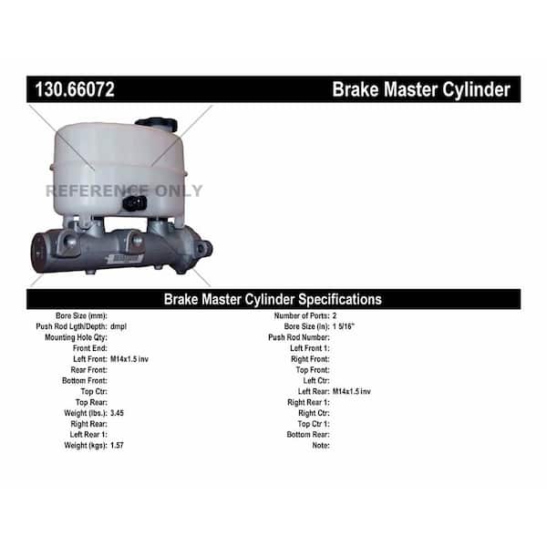 Centric Parts Brake Master Cylinder