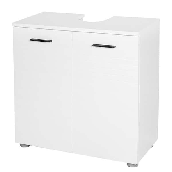 Unbranded 23.6 in. W x 11.8 in. D x 25 in. H Free-Standing Bath Sink Cabinet with Double Door Vanity Tops with Sink Cutout