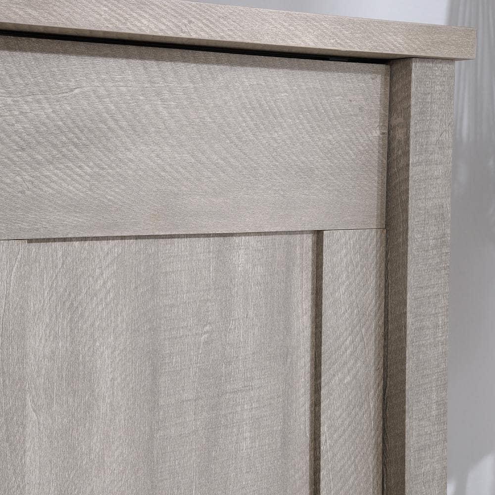 Spring Maple Adjustable Shelving Sliding Door Storage Cabinet