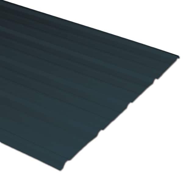 Metal Sales 3 ft. x 14 ft. Pro-Panel II Steel Tahoe Blue