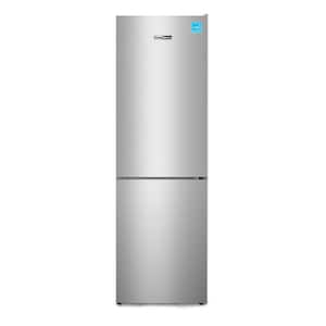 11.5 cu.ft. Tall Refrigerator Freezer 24 in. Frost Free E-Star 43dB 110V Stainless Steel Wine Rack