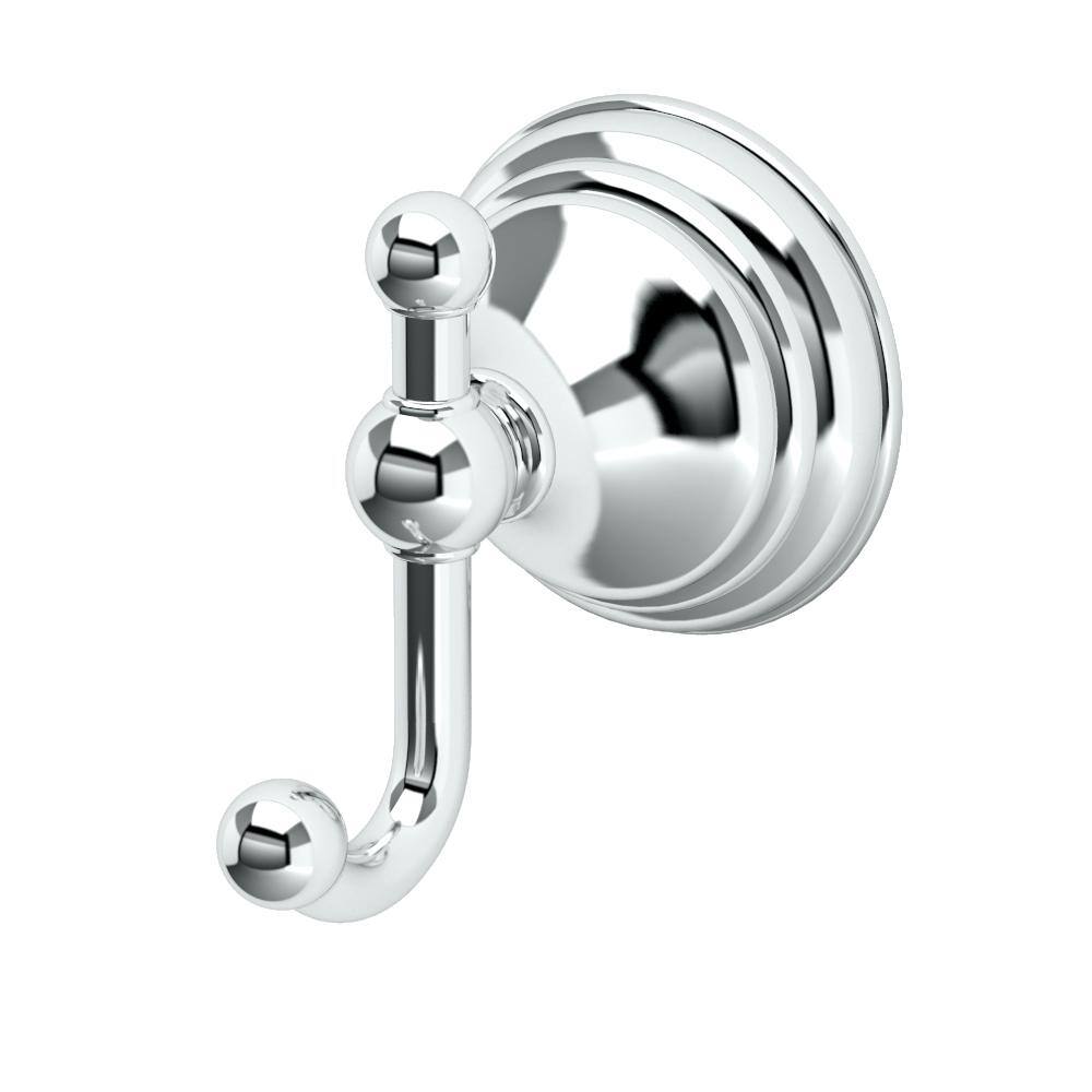 Gatco Charlotte Single Robe Hook In Chrome-4355 - The Home Depot