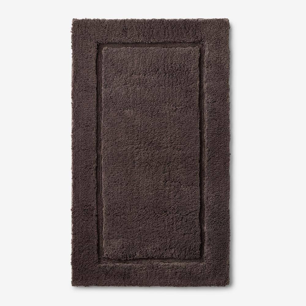 The Company Store Legends Bark 50 in. x 30 in. Cotton Bath Rug  VK75-30X50-BARK - The Home Depot