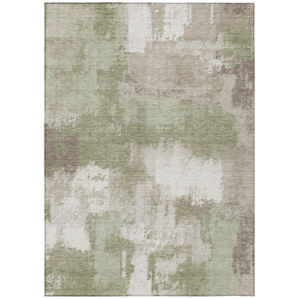 Chantille Machine Washable Indoor/Outdoor Abstract ACN2913 Sage 10 ft. x 14 ft. Area Rug price history on PriceWatchPro