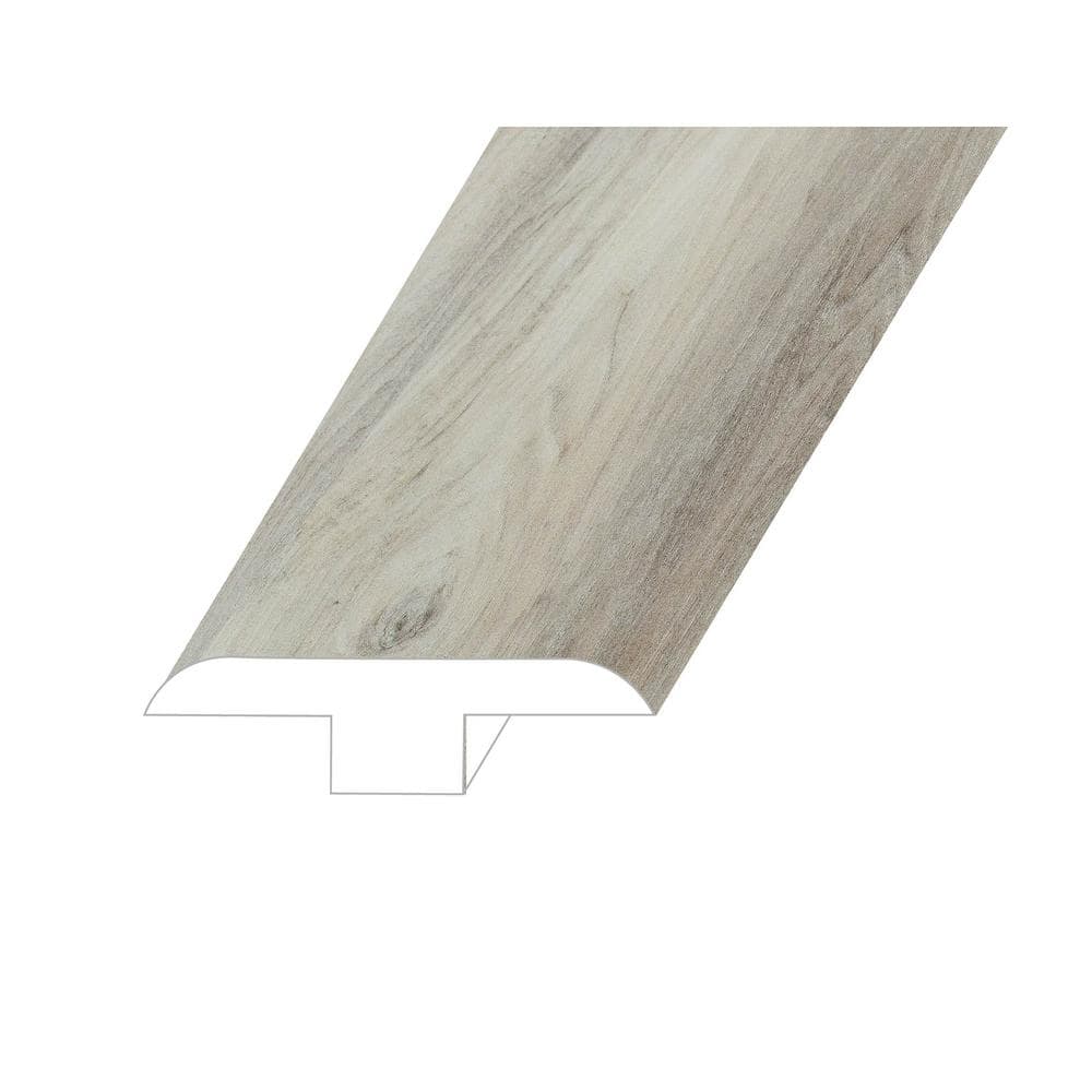 Silva Scrolled Henna 0.5 in. Thick x 1.8 in. Wide x 94.5 in. Length Vinyl T-Molding price history on PriceWatchPro