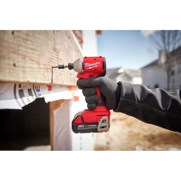 Milwaukee M18 18-Volt Lithium-Ion Brushless Cordless Combo Kit (4
