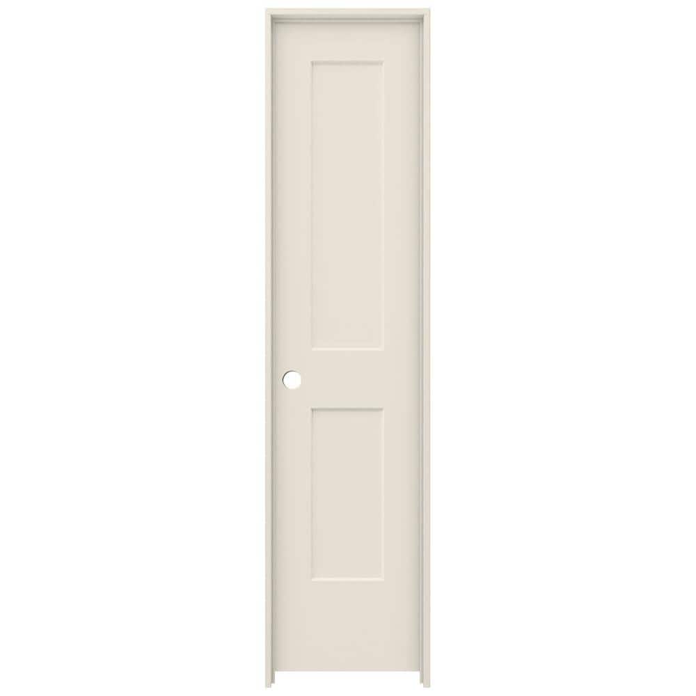 JELD-WEN 20 in. x 80 in. 2 Panel Monroe Primed Right-Hand Smooth
