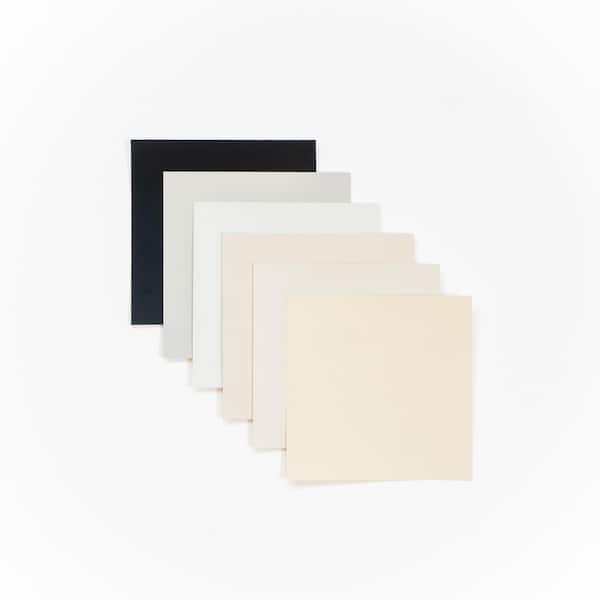 4 in. x 4 in. Top Neutrals Paint Chip 6-Pack
